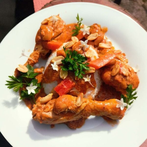 Plat Sénégalais, le Mafé poulet
